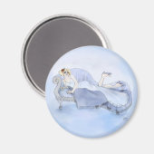 Aimant Frappe en bleu (Recto/Verso)