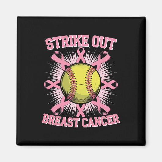 Aimant Frapper le cancer du sein Softll Fight Awareness M (Devant)