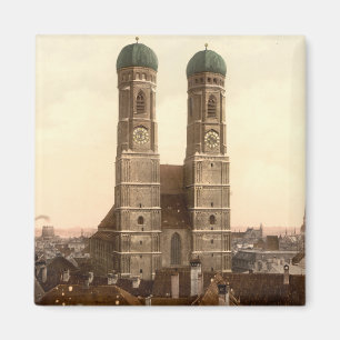 Aimant Frauenkirche, Munich, Bavière, Allemagne