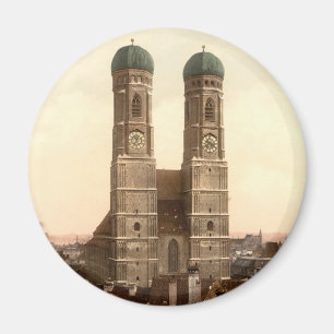Aimant Frauenkirche, Munich, Bavière, Allemagne