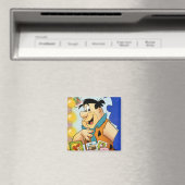 Aimant Fred Flintstone Regardez En Miroir (In Situ (Lave-vaisselle))