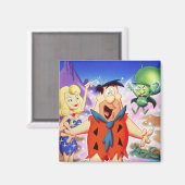 Aimant Fred Flintstone Sous Un Spell (Recto/Verso)