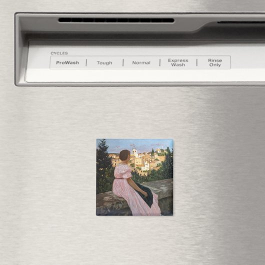 Aimant Frederic Bazille - La robe rose (In Situ (Lave-vaisselle))