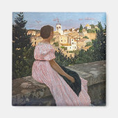 Aimant Frederic Bazille - La robe rose (Devant)
