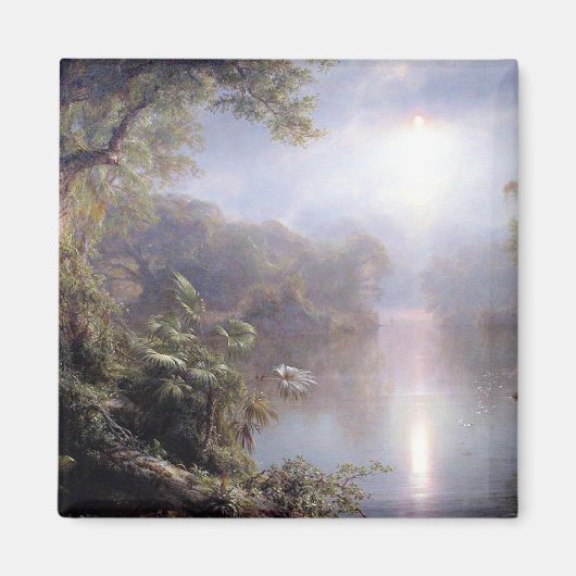 Aimant Frederic Church, Le fleuve de la vie, (Devant)