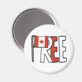 Aimant Free Canada (Recto/Verso)