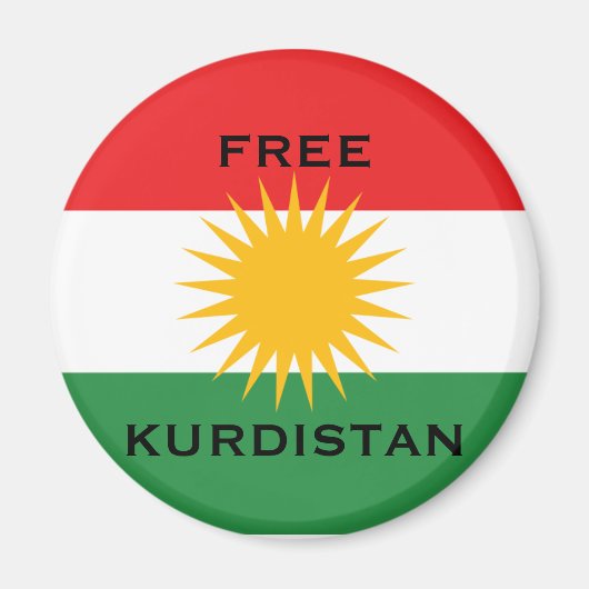 AIMANT FREE  KURDISTAN (Devant)