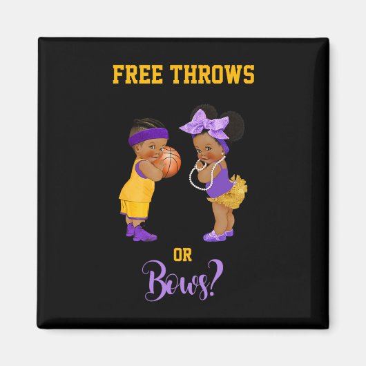 Aimant Free Thers or Bows Basketball Ba1 (Devant)