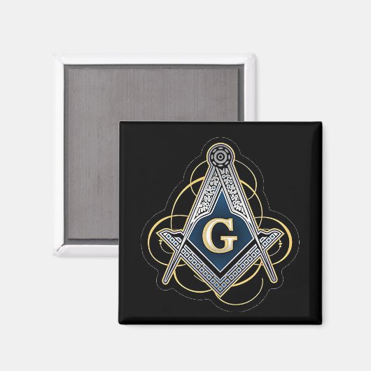 Aimant Freemason (Recto/Verso)