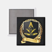 Aimant Freemason (Recto/Verso)