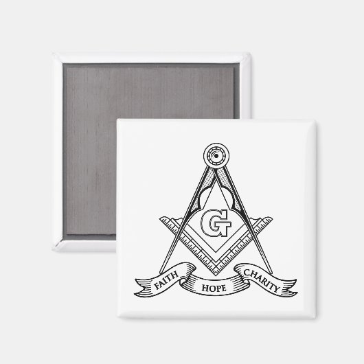 Aimant Freemasonry symbol (Recto/Verso)