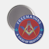 Aimant Freemasons Band Des Frères (Recto/Verso)