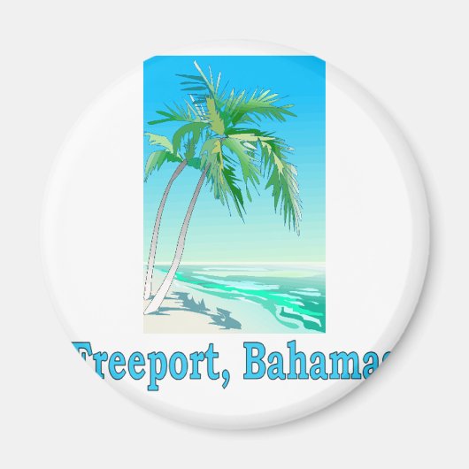 Aimant Freeport, Bahamas (Devant)