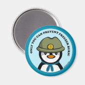 Aimant Freezie the Peng dit : (Recto/Verso)