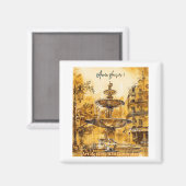 Aimant French art of living Lyon (Recto/Verso)