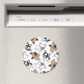 Aimant French Bulldog, Accessoires Français (In Situ (Lave-vaisselle))