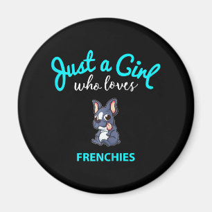 Aimant French Bulldog Girls Kids French Bulldog Cadeau