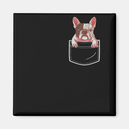 Aimant French Bulldog Lovely (Devant)