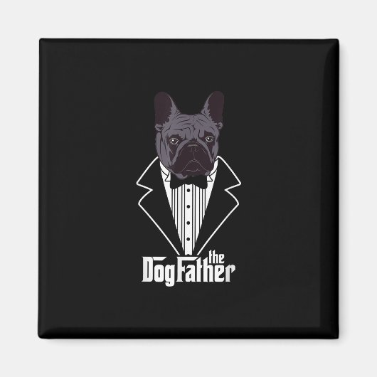 Aimant French Bulldog Papa Frenchie (Devant)