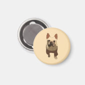 Aimant French Bulldog, Soft Peach (Recto/Verso)