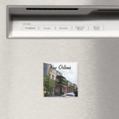 Aimant French Quarter Street View New Orleans Louisiane (In Situ (Lave-vaisselle))