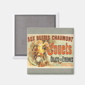 Aimant French Toy Joets Amis Poster vintage (Recto/Verso)