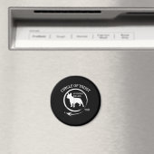 Aimant Frenchie Gift | Mon Cercle De Confiance Français D (In Situ (Lave-vaisselle))