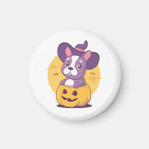 Aimant Frenchie Halloween
