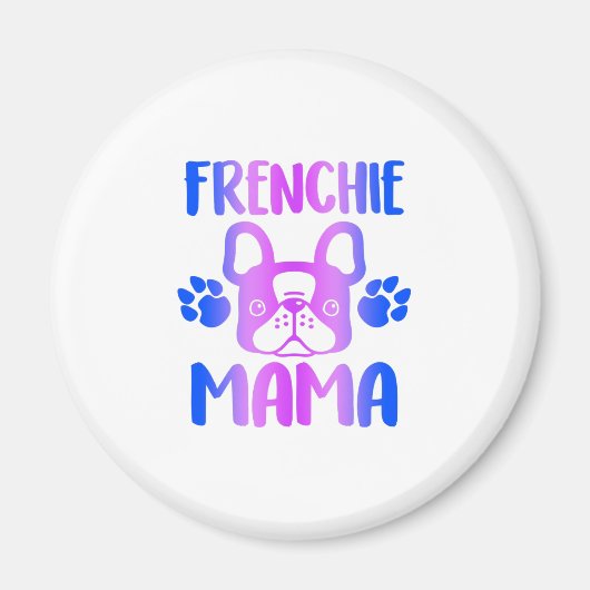 Aimant Frenchie Mama Bulldog (Devant)