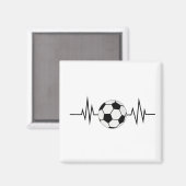 Aimant Fréquence de football (Recto/Verso)