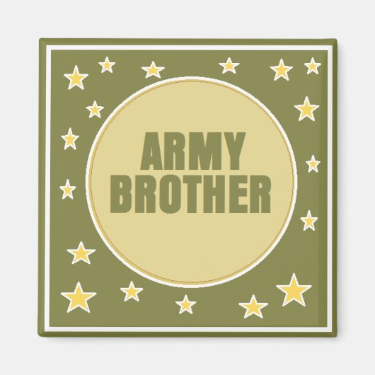 Aimant FRÈRE DE L'ARMÉE (Devant)