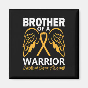 Aimant Frère d'un guerrier Sensibilisation au cancer chez