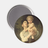 Aimant Frère et Sœur de William Adolphe Bouguereau (Recto/Verso)