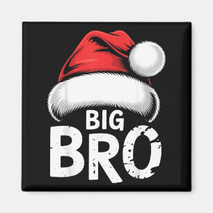 Aimant Frère Grand Père Noël Famille Pyjama Assorti