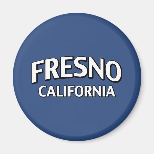 Aimant Fresno Californie (Devant)