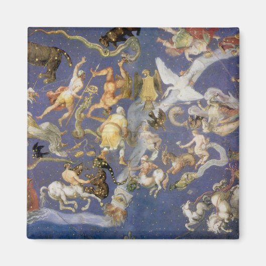 Aimant Fresque céleste des constellations de l'astronomie (Devant)