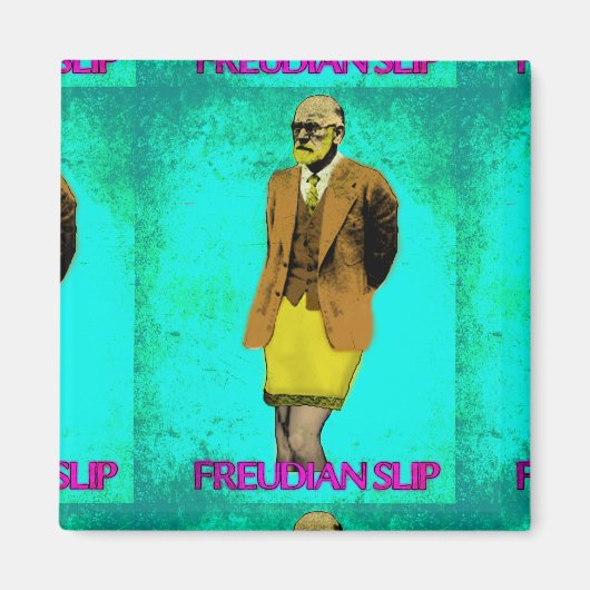 Aimant Freudian Slip Grunge Pop Art Meme (Devant)