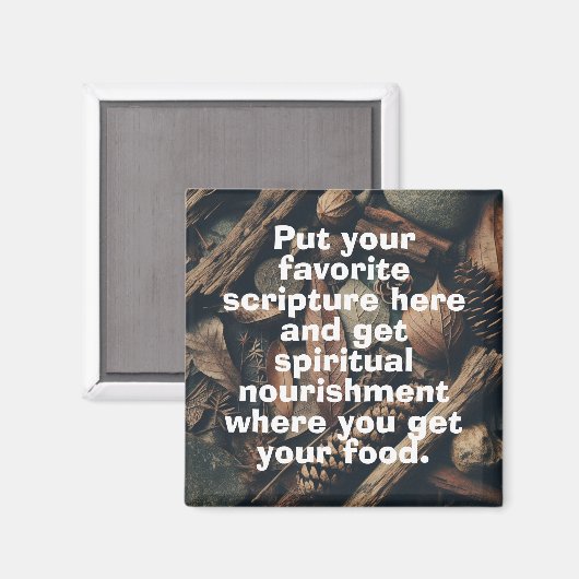 Aimant Fridge Faith (Recto/Verso)