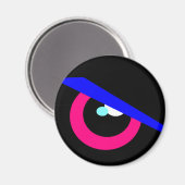 Aimant FRIDGE MONSTER (Mad Eye 1) (Recto/Verso)