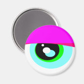 Aimant Fridge Monstre DroopyEye2 (aimant) (Recto/Verso)