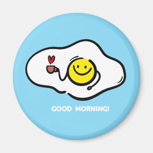 Aimant Fried eggs good morning
