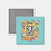 Aimant FRIENDS™ | 30 Ans Graphique (Recto/Verso)
