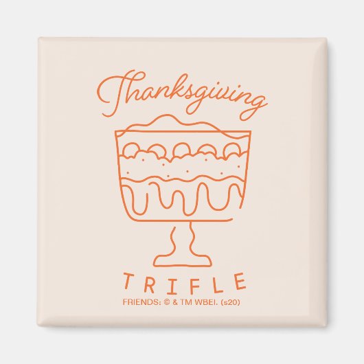 Aimant FRIENDS™ | Dinde de Thanksgiving (Devant)