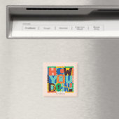 Aimant FRIENDS™ | How You Doin' - Graphisme Vif (In Situ (Lave-vaisselle))