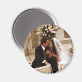 Aimant FRIENDS™| Mariage de Chandler et Monica (Recto/Verso)