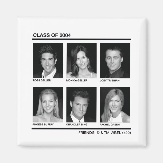 Aimant FRIENDS™ | Promotion 2004 (Devant)