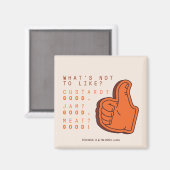 Aimant FRIENDS™ | Qu'est-ce qu'on n'aime pas? (Recto/Verso)