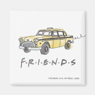 Aimant FRIENDS™ Taxi Cab
