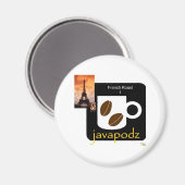 Aimant Frig JavaPodz - Rôti Français (Recto/Verso)
