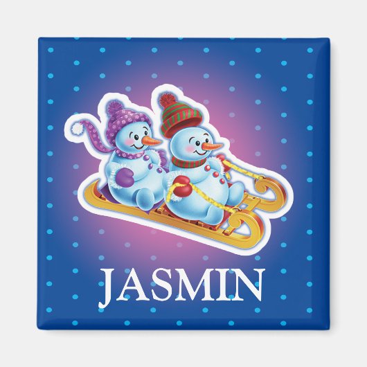 Aimant frigidaire Gir'l (Devant)